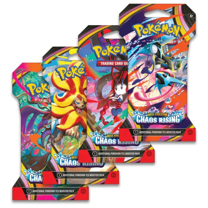 POKÉMON TCG: CHAOS RISING SLEEVED BOOSTER PACK (Random Design)