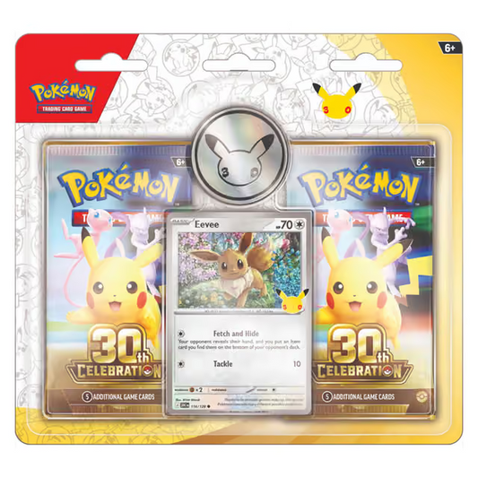 [Pre-Order] Pokémon 30th Anniversary: 2 Pack Blister