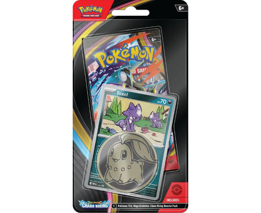 POKÉMON TCG: CHAOS RISING BLISTER  SINGLE PACK (TOXEL)