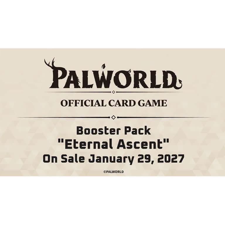 Pre-Order Palworld Official Card Game (English) Booster Box Eternal Ascent [POCGe-BP03]