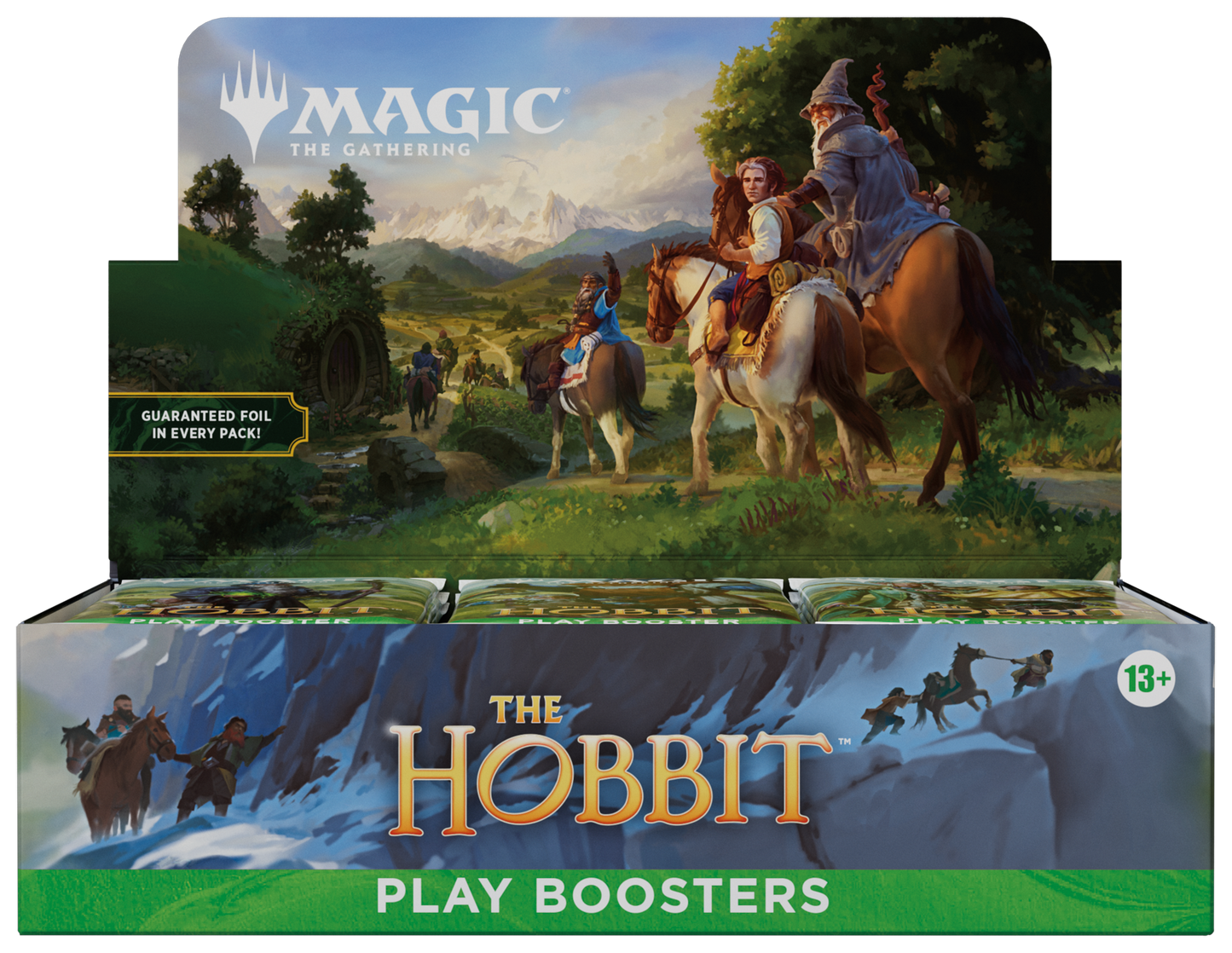 [PRE-ORDER] Magic: The Gathering | The Hobbit Play Booster Box | 30 Packs + 1 Foil Box Topper Card | Collectible Trading Card Game